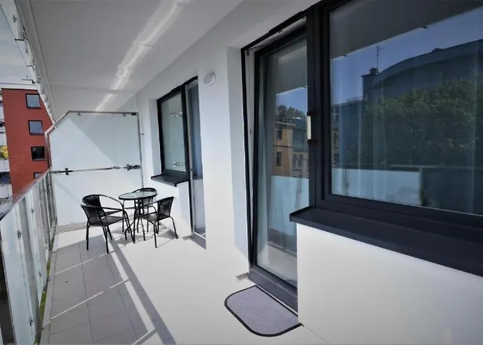 Superior Lazurowy Przy Plazy Apartman Kołobrzeg